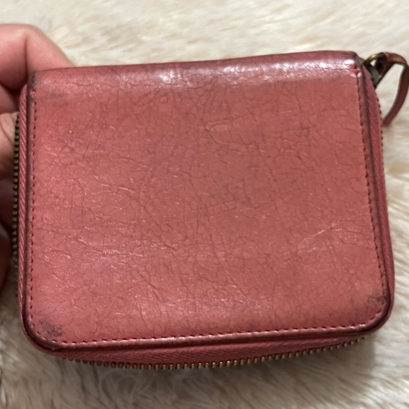 Balenciaga Leather Studded zip around bifolder Wallet - Picture 7 of 13